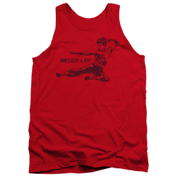 Bruce Lee Line Kick Men's Tank Men's Tank Bruce Lee   