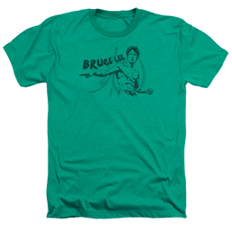 Bruce Lee Brush Lee - Men's Heather T-Shirt Men's Heather T-Shirt Bruce Lee   