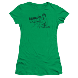 Bruce Lee Brush Lee - Juniors T-Shirt Juniors T-Shirt Bruce Lee   