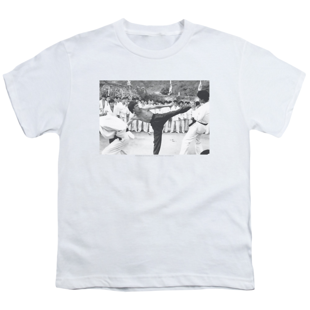 Bruce Lee Kick To The Head - Youth T-Shirt (Ages 8-12) Youth T-Shirt (Ages 8-12) Bruce Lee   