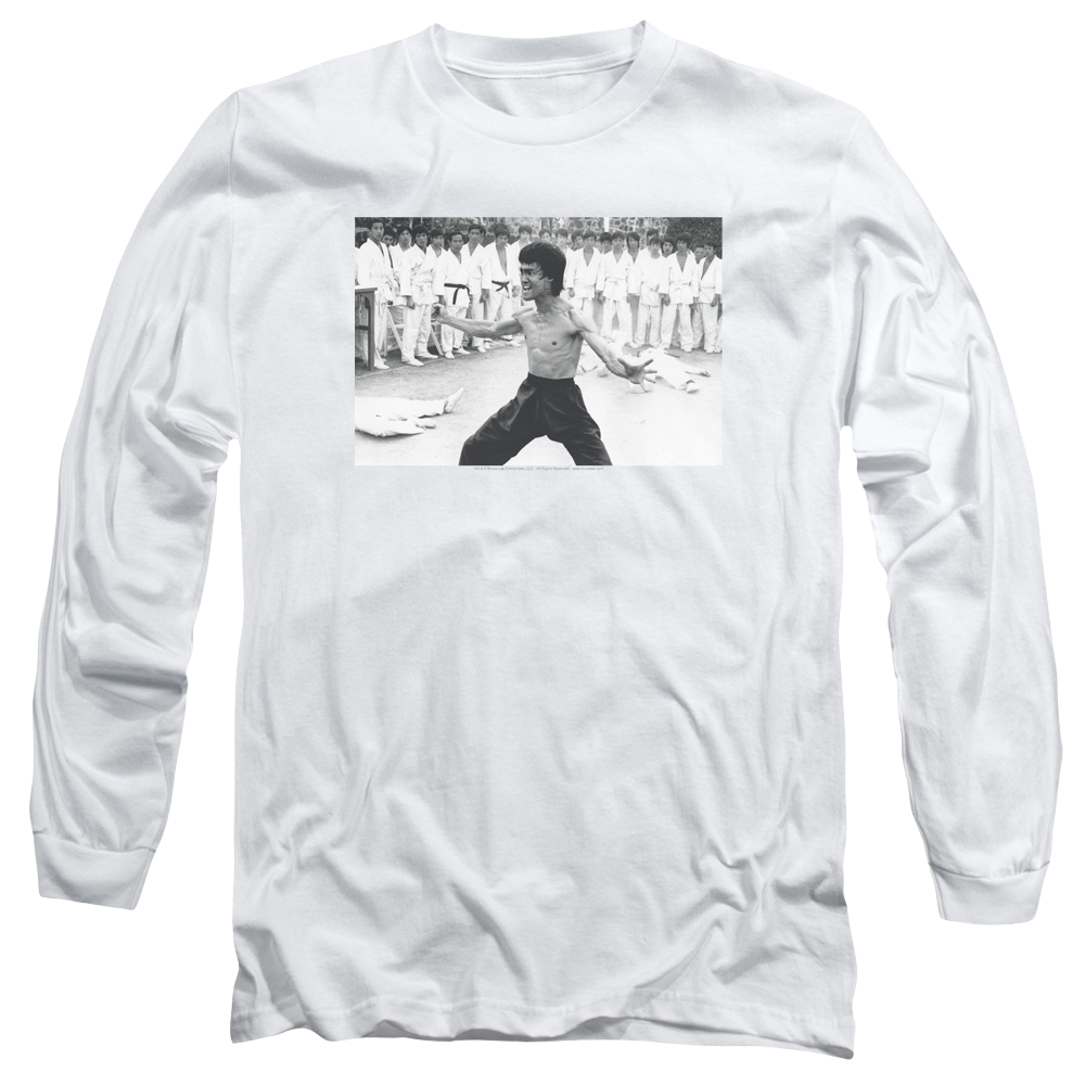 Bruce Lee Triumphant - Men's Long Sleeve T-Shirt Men's Long Sleeve T-Shirt Bruce Lee   