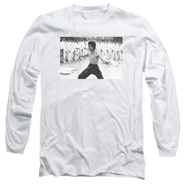 Bruce Lee Triumphant - Men's Long Sleeve T-Shirt Men's Long Sleeve T-Shirt Bruce Lee   