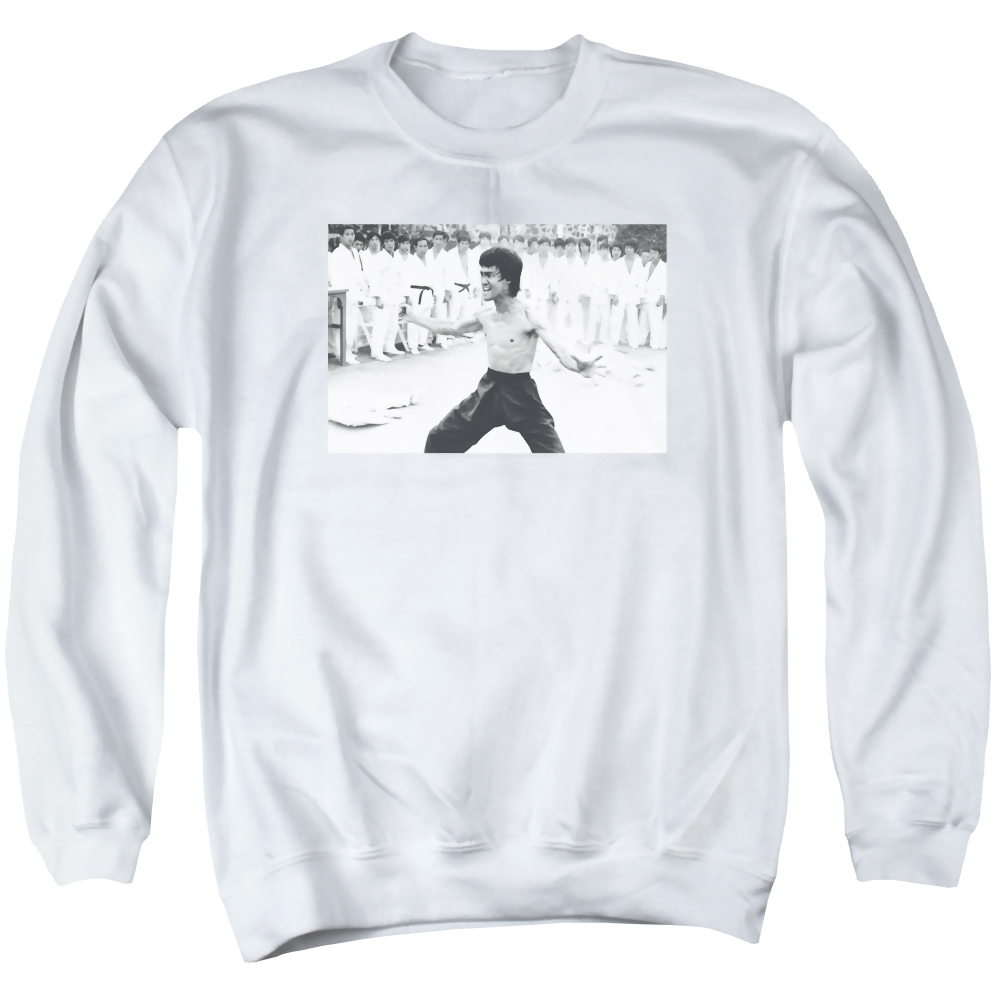 Bruce Lee Triumphant - Men's Crewneck Sweatshirt Men's Crewneck Sweatshirt Bruce Lee   
