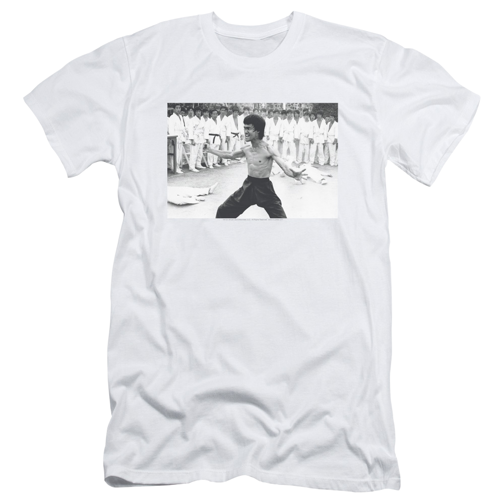 Bruce Lee Triumphant - Men's Slim Fit T-Shirt Men's Slim Fit T-Shirt Bruce Lee   