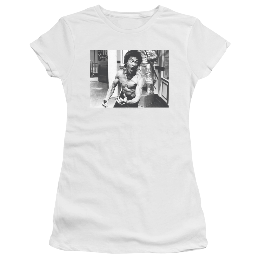 Bruce Lee Full Of Fury - Juniors T-Shirt Juniors T-Shirt Bruce Lee   