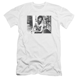 Bruce Lee Full Of Fury - Men's Premium Slim Fit T-Shirt Men's Premium Slim Fit T-Shirt Bruce Lee   