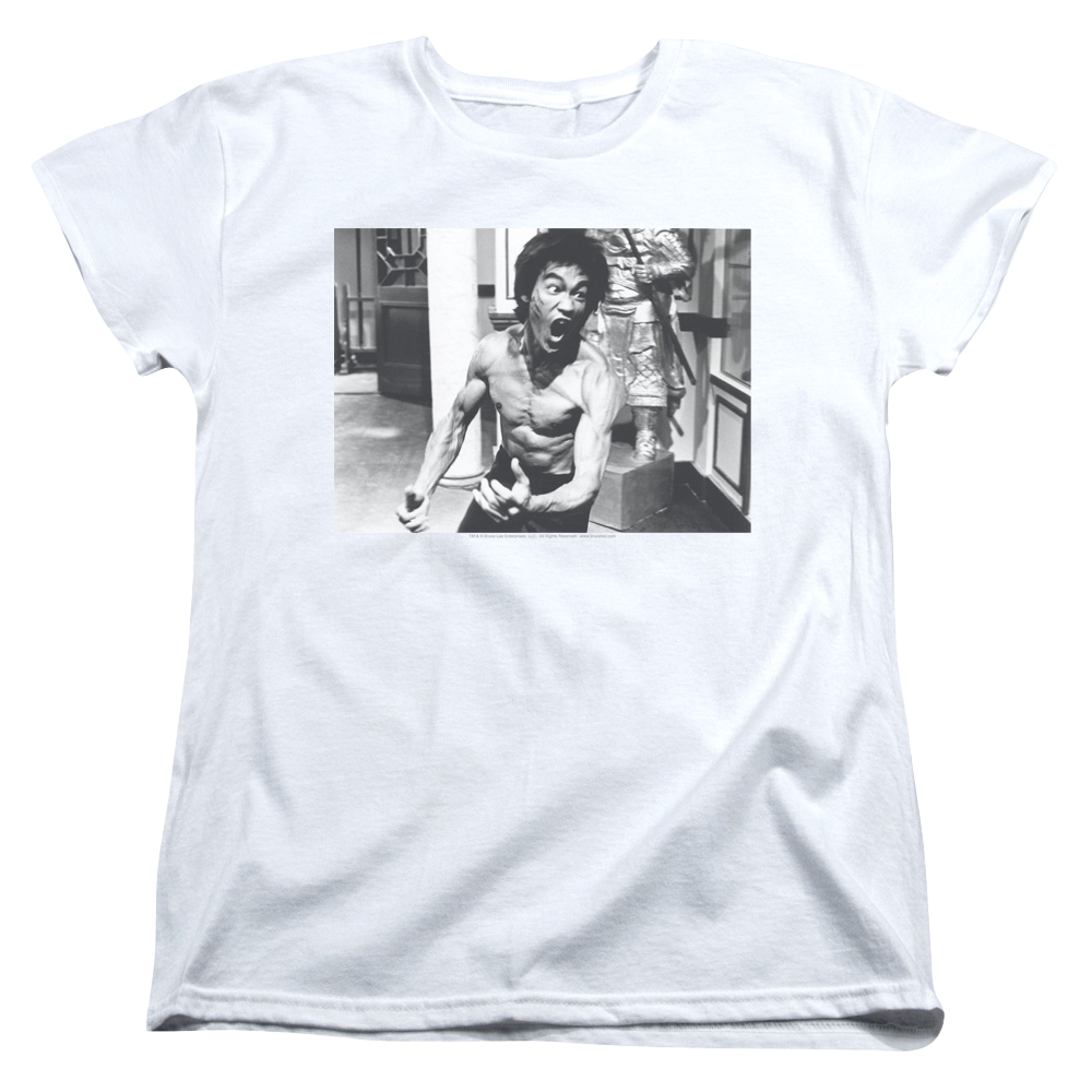 Bruce Lee Full Of Fury - Women's T-Shirt Women's T-Shirt Bruce Lee   