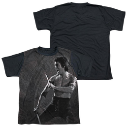 Bruce Lee Dragon Print - Youth Black Back T-Shirt (Ages 8-12) Youth Black Back T-Shirt (Ages 8-12) Bruce Lee   