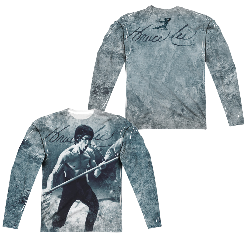 Bruce Lee Whoooaa Men's All-Over Print T-Shirt Men's All-Over Print Long Sleeve Bruce Lee   