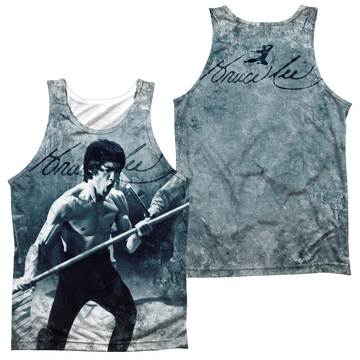 Bruce Lee Whoooaa men's all-over print tank