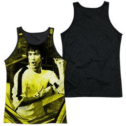 Bruce Lee Stripes Men's Black Back Tank Men's Black Back Tank Bruce Lee   