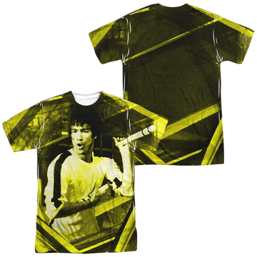 Bruce Lee Stripes men's all-over print t-shirt