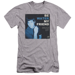 Bruce Lee Water - Men's Premium Slim Fit T-Shirt Men's Premium Slim Fit T-Shirt Bruce Lee   