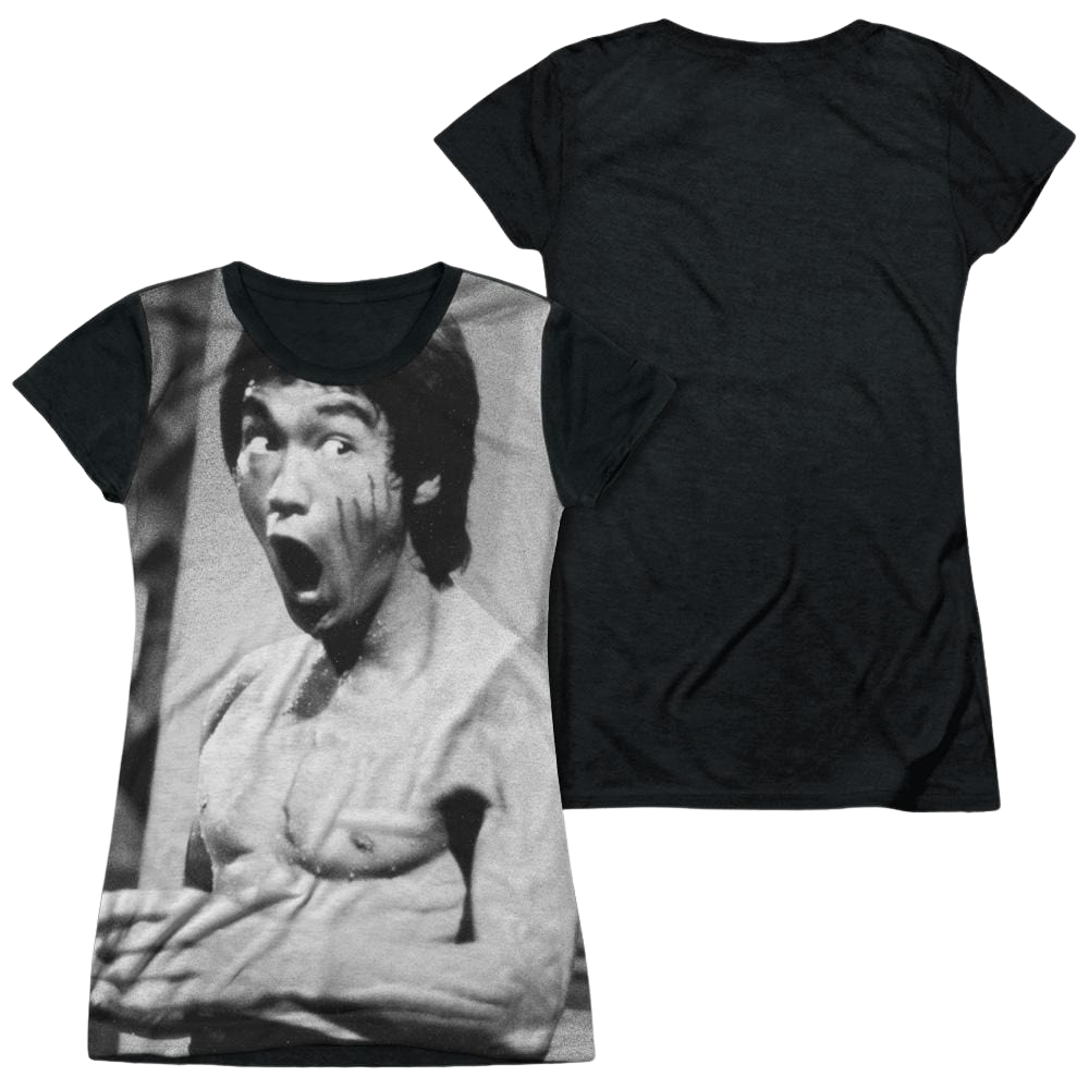 Bruce Lee Classic Lee - Juniors Black Back T-Shirt Juniors Black Back T-Shirt Bruce Lee   