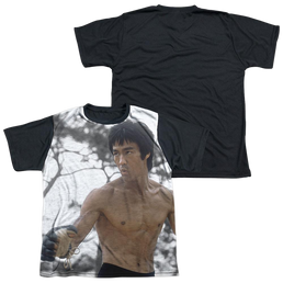 Bruce Lee Battle Ready - Youth Black Back T-Shirt (Ages 8-12) Youth Black Back T-Shirt (Ages 8-12) Bruce Lee   