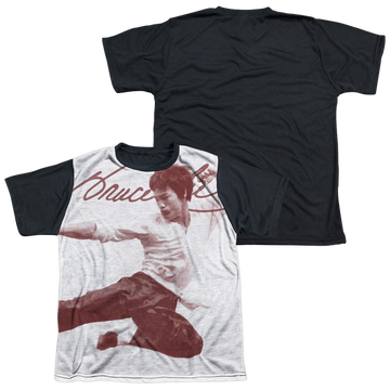 Bruce Lee Expectations youth black back t-shirt for ages 8 to 12