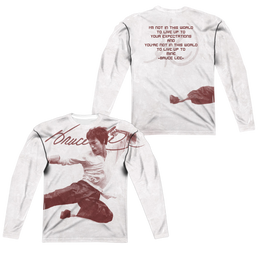 Bruce Lee Expectations Men's All-Over Print T-Shirt Men's All-Over Print Long Sleeve Bruce Lee   