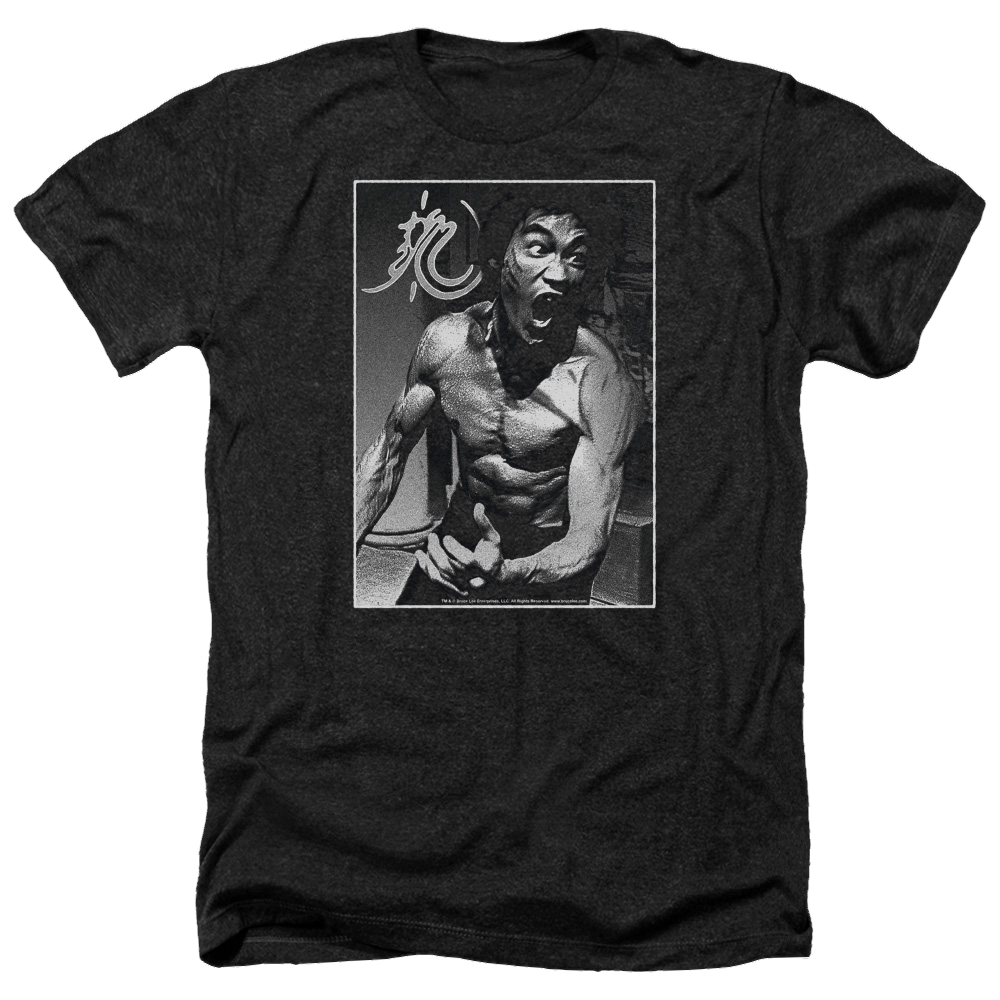 Bruce Lee Focused Rage - Men's Heather T-Shirt Men's Heather T-Shirt Bruce Lee   