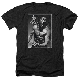 Bruce Lee Focused Rage - Men's Heather T-Shirt Men's Heather T-Shirt Bruce Lee   