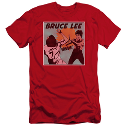 Bruce Lee Comic Panel - Men's Premium Slim Fit T-Shirt Men's Premium Slim Fit T-Shirt Bruce Lee   