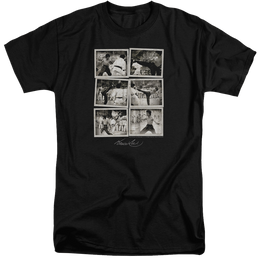 Bruce Lee Snap Shots - Men's Tall Fit T-Shirt Men's Tall Fit T-Shirt Bruce Lee   