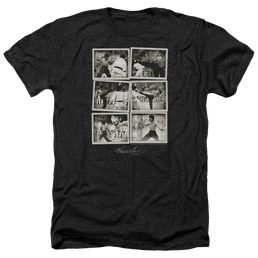 Bruce Lee Snap Shots - Men's Heather T-Shirt Men's Heather T-Shirt Bruce Lee   