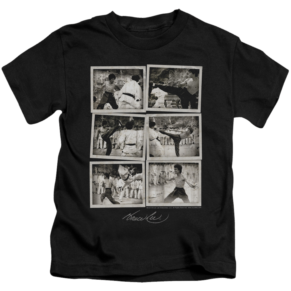 Bruce Lee Snap Shots - Kid's T-Shirt (Ages 4-7) Kid's T-Shirt (Ages 4-7) Bruce Lee   