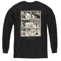 Bruce Lee Snap Shots - Youth Long Sleeve T-Shirt Youth Long Sleeve T-Shirt Bruce Lee   