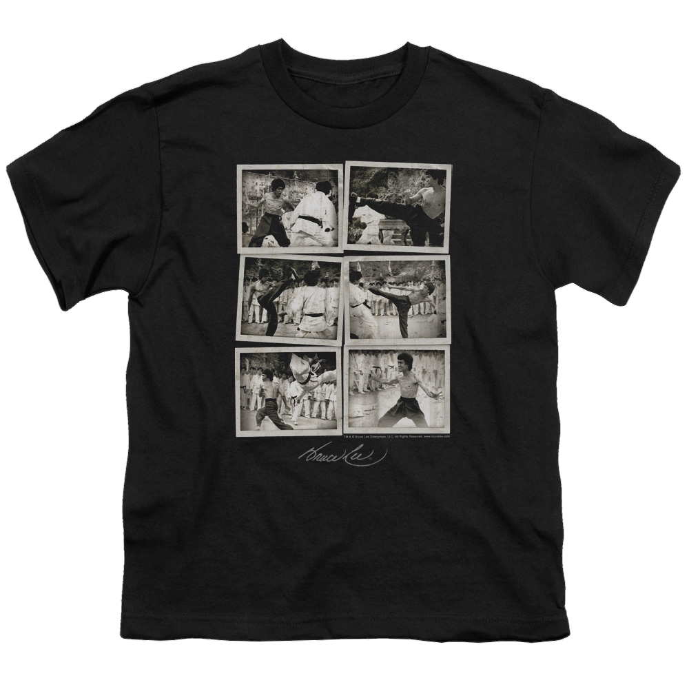 Bruce Lee Snap Shots - Youth T-Shirt (Ages 8-12) Youth T-Shirt (Ages 8-12) Bruce Lee   