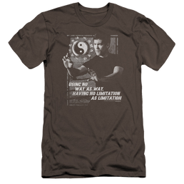 Bruce Lee No Way As A Way - Men's Premium Slim Fit T-Shirt Men's Premium Slim Fit T-Shirt Bruce Lee   