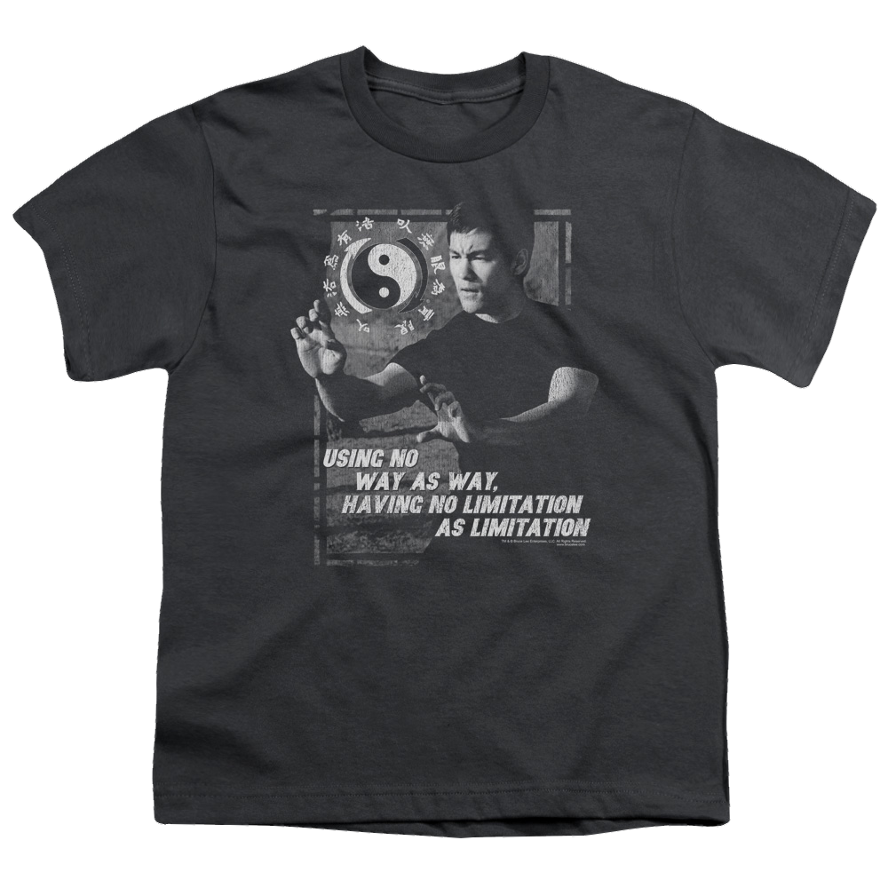 Bruce Lee No Way As A Way - Youth T-Shirt (Ages 8-12) Youth T-Shirt (Ages 8-12) Bruce Lee   