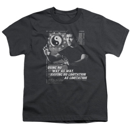 Bruce Lee No Way As A Way - Youth T-Shirt (Ages 8-12) Youth T-Shirt (Ages 8-12) Bruce Lee   