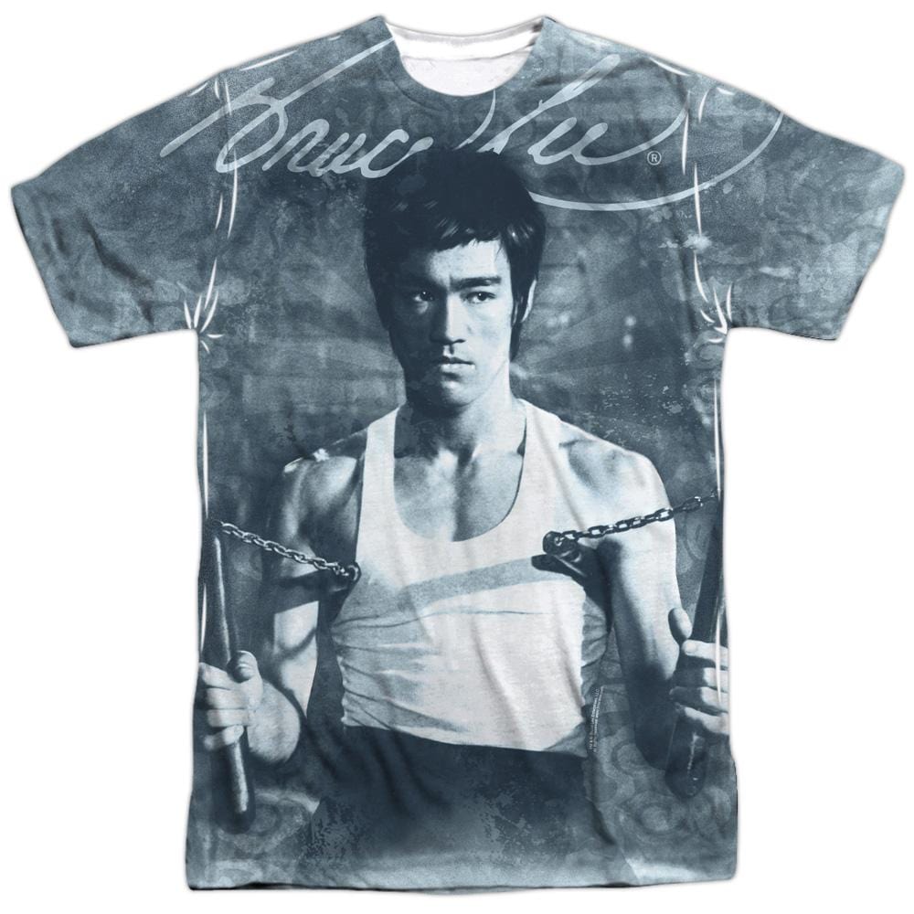 Bruce Lee Nunchucks - Men's All-Over Print T-Shirt Men's All-Over Print T-Shirt Bruce Lee   