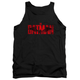 The Batman (2022) Crimson Drawn Bat Logo - Men's Tank Top Men's Tank Batman   