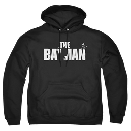 The Batman (2022) Silhouette Title - Pullover Hoodie Pullover Hoodie Batman   