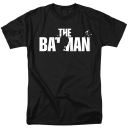 The Batman (2022) Silhouette Title - Men's Regular Fit T-Shirt Men's Regular Fit T-Shirt Batman   