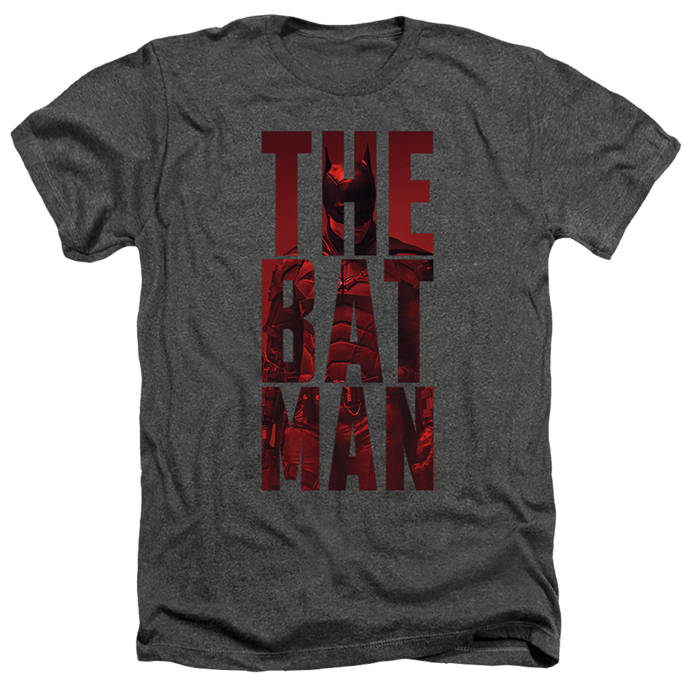 The Batman (2022) Crimson Crusader - Men's Heather T-Shirt Men's Heather T-Shirt Batman   