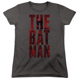 The Batman (2022) Crimson Crusader - Women's T-Shirt Women's T-Shirt Batman   