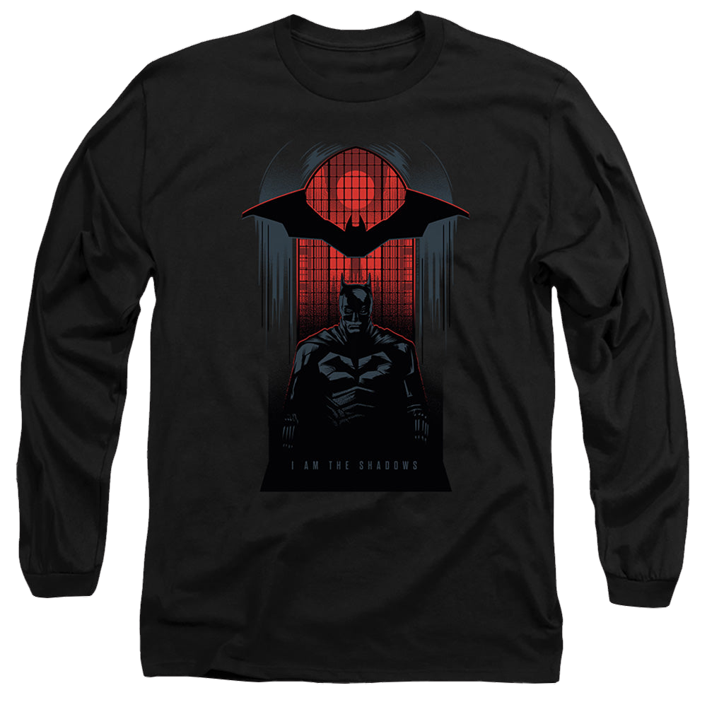 The Batman (2022) I Am The Shadows - Men's Long Sleeve T-Shirt Men's Long Sleeve T-Shirt Batman   