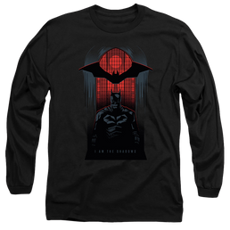 The Batman (2022) I Am The Shadows - Men's Long Sleeve T-Shirt Men's Long Sleeve T-Shirt Batman   