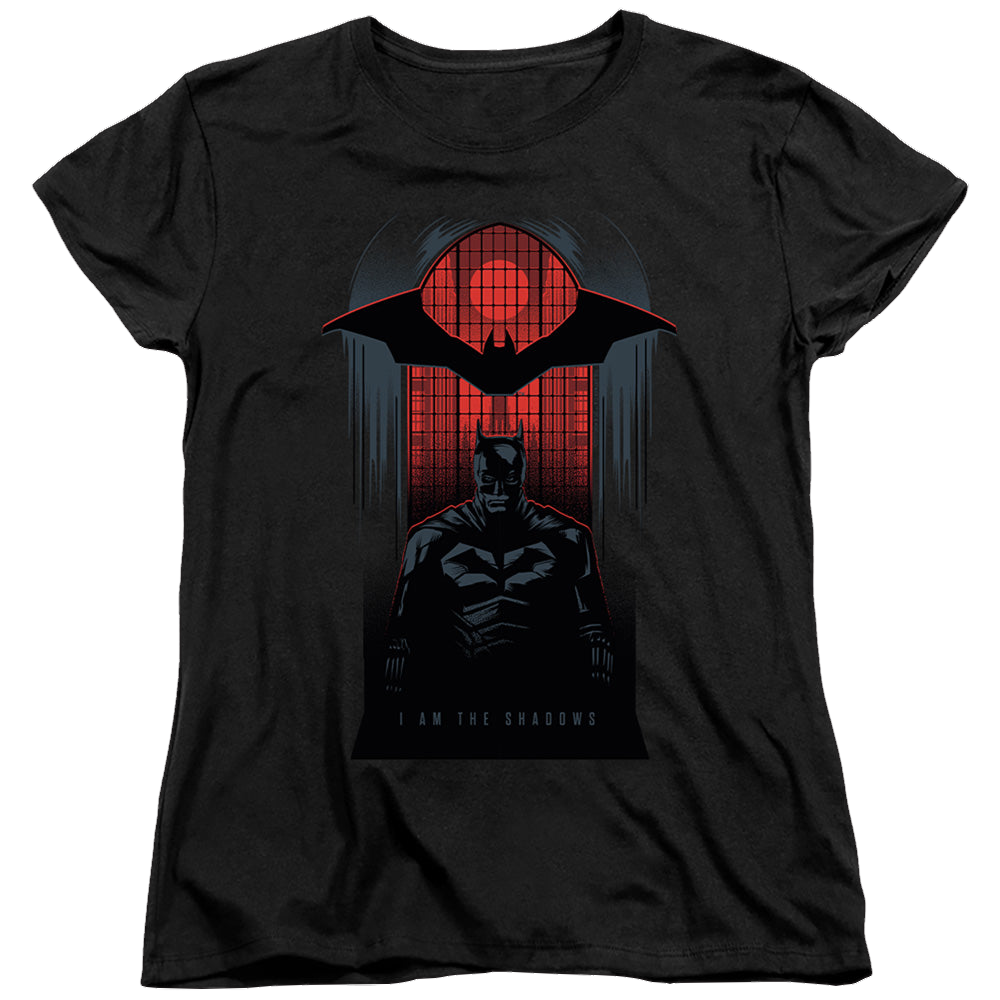 The Batman (2022) I Am The Shadows - Women's T-Shirt Women's T-Shirt Batman   