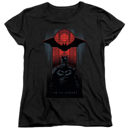 The Batman (2022) I Am The Shadows - Women's T-Shirt Women's T-Shirt Batman   