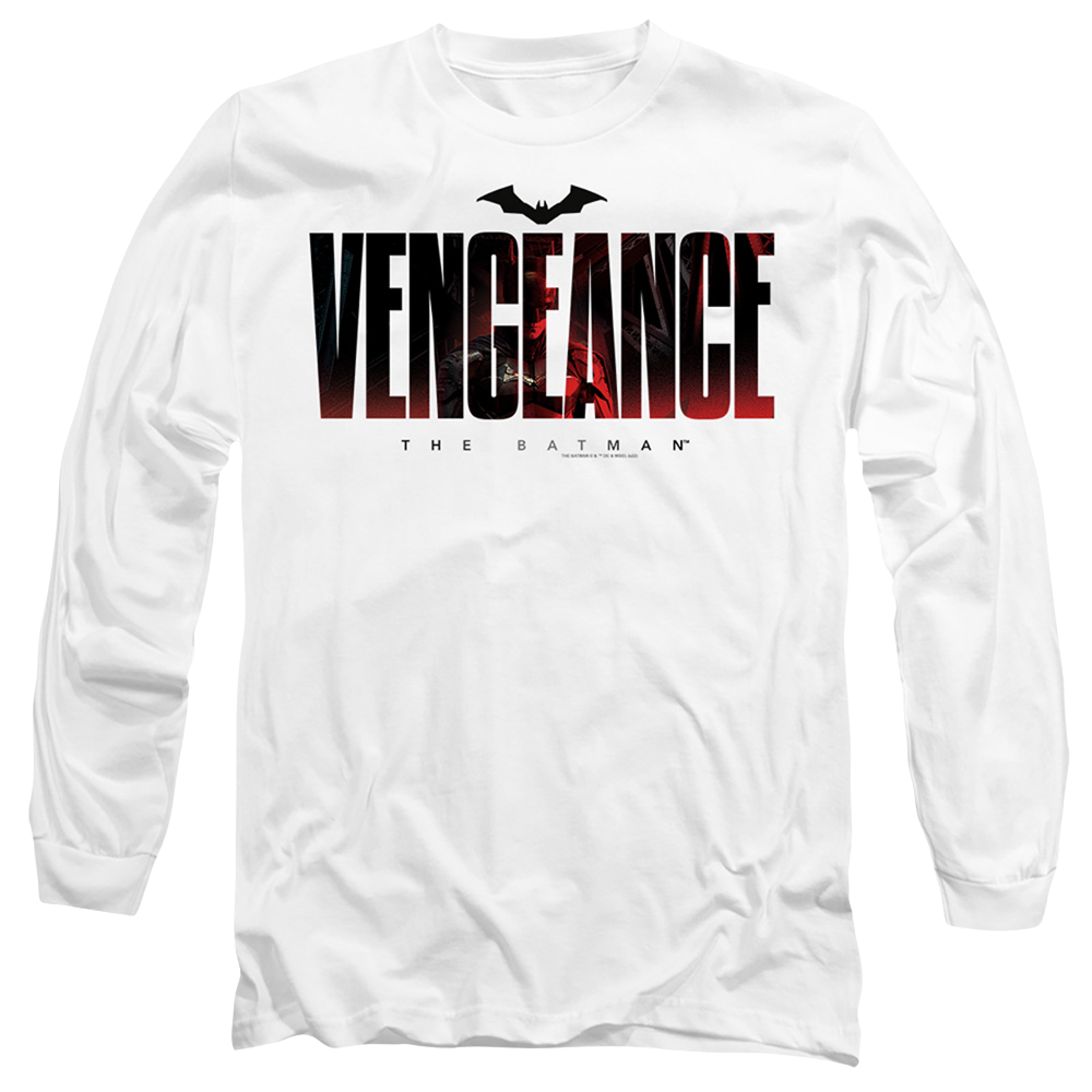 The Batman (2022) Vengeance For The Bat - Men's Long Sleeve T-Shirt Men's Long Sleeve T-Shirt Batman   