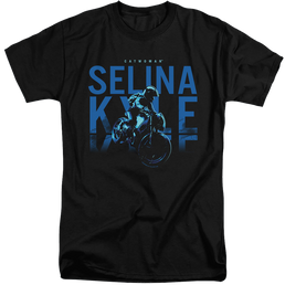The Batman (2022) Selina Kyle Motorcycle - Men's Tall Fit T-Shirt Men's Tall Fit T-Shirt Batman   