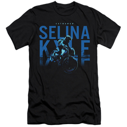 The Batman (2022) Selina Kyle Motorcycle - Men's Premium Slim Fit T-Shirt Men's Premium Slim Fit T-Shirt Batman   