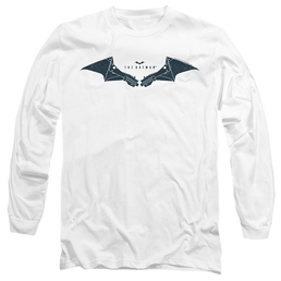 The Batman (2022) Mechanical Bat Logo - Men's Long Sleeve T-Shirt Men's Long Sleeve T-Shirt Batman   