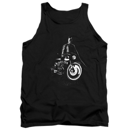The Batman (2022) And His Motorcycle - Men's Tank Top Men's Tank Batman   