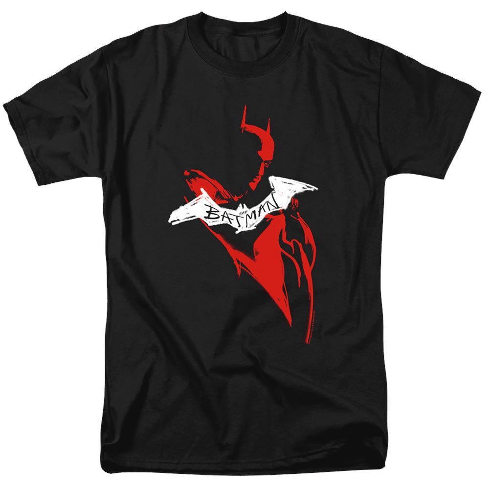 The Batman (2022) Hand Drawn Silhouette - Men's Regular Fit T-Shirt Men's Regular Fit T-Shirt Batman   