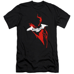 The Batman (2022) Hand Drawn Silhouette - Men's Premium Slim Fit T-Shirt Men's Premium Slim Fit T-Shirt Batman   