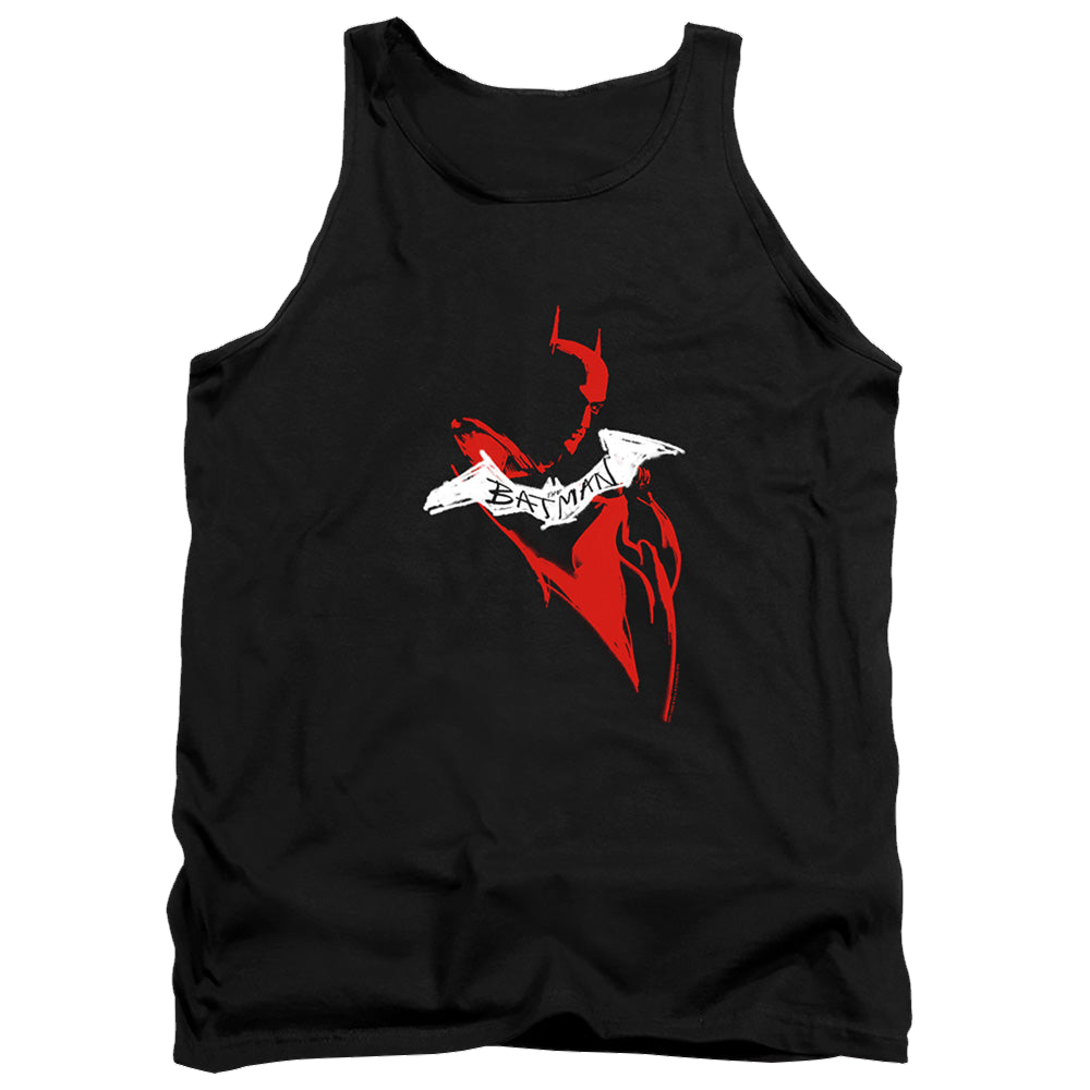 The Batman (2022) Hand Drawn Silhouette - Men's Tank Top Men's Tank Batman   